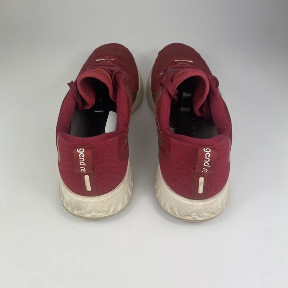 NIKE Legend React Red/White Running Shoes Sneakers Women's Size 10 Men’s 8 - Picture 4 of 7